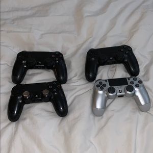 4 ps4 Controllers DualShock 2